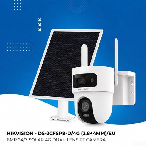 Hikvision kamera 8 mp günəş panelli 4G kamera Hıkvısıon — Bakı