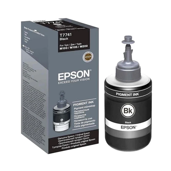 Epson T7741 Pigment Black Original Ink Bottle — Bakı