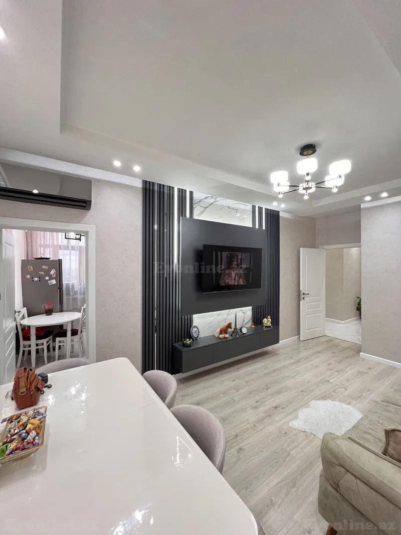 Satılır 3 otaqlı Mənzil Yeni tikili 86 m² Bakı, Xətai r., Əhmədli m — Mənzil, Bakı (3)