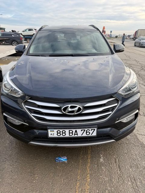 Hyundai Santa Fe, 2.0 L, 2016 il, 262 637 km — Zaqatala