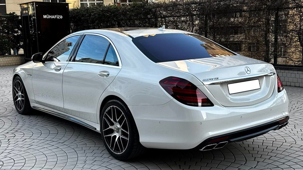 Mercedes S 63 AMG 4MATIC, 5.5 L, 2015 il, 70 000 km — Avtomobillər, Bakı (4)