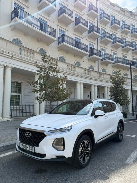 Hyundai Santa Fe, 2.0 L, 2018 il, 156 000 km — Bakı