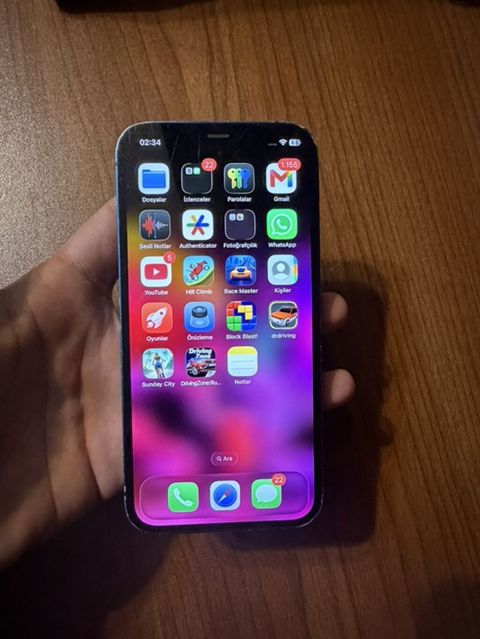 IPhone 12, 64 GB, Mavi, Face ID — Sumqayıt