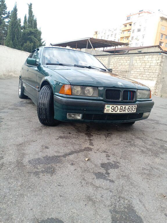 BMW 320, 2.0 L, 1995 il, 566 135 km 90-BA-693 — Avtomobillər, Bakı (2)
