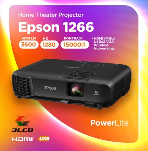 Proyektor Epson PowerLite 1266 — Bakı