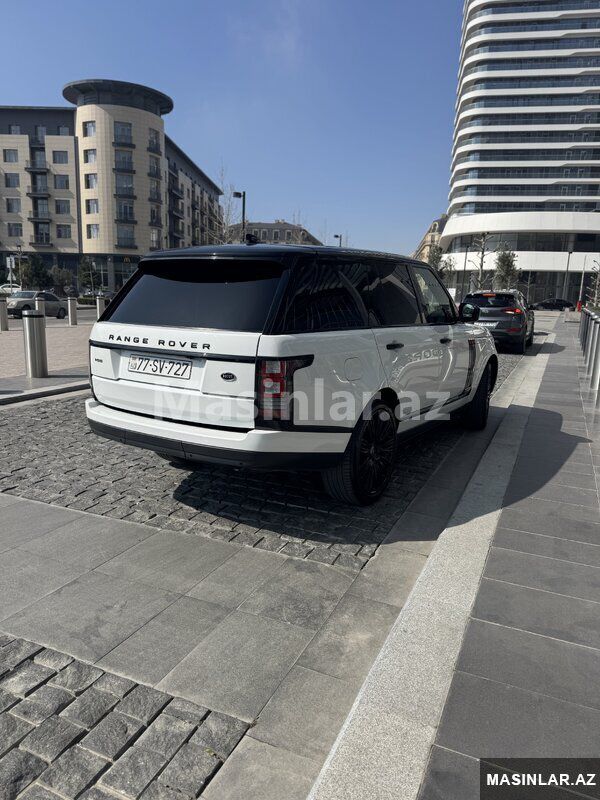 Land Rover Range Rover, 2017 il 77-SV-727 — Minik avtomobili icarəsi, Bakı (5)