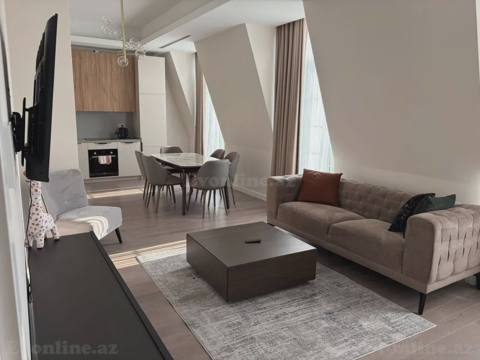 Kirayə verilir 3 otaqlı Mənzil Yeni tikili 108 m² Bakı, Xətai r — Kəmalə xanım — Apartment