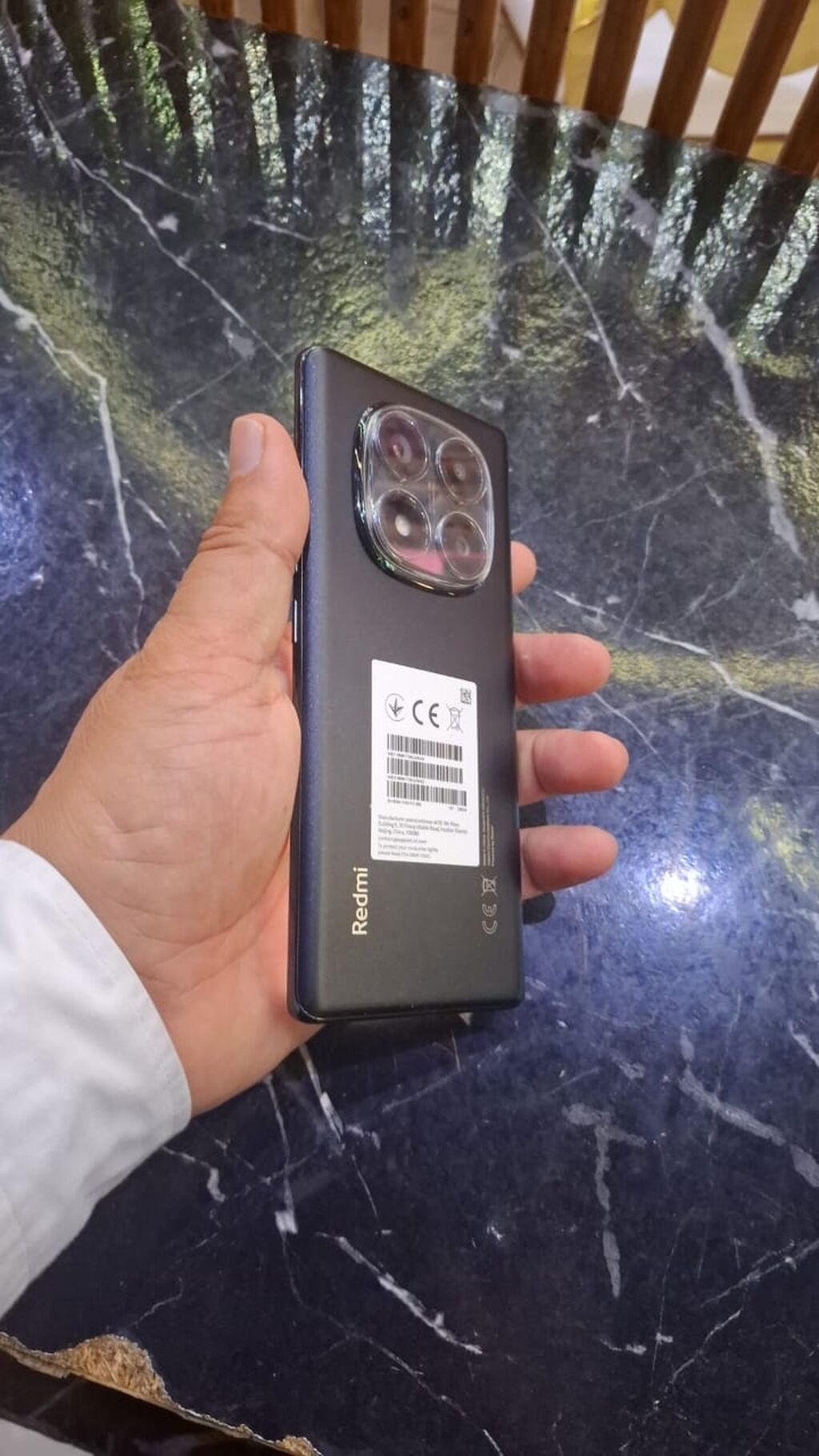Redmi Note 14 Pro, 256 GB, rəng - Qara, Barmaq izi — Xiaomi, Bakı (2)