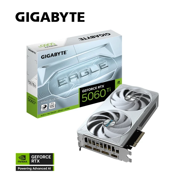 Gigabyte GeForce RTX 5060 Ti Eagle OC ICE 8 GB — Bakı