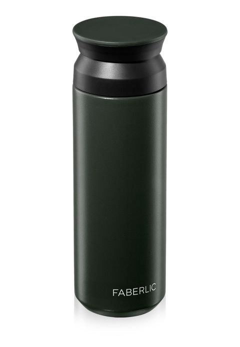 Termo butulka Faberlic, 500 ml, paslanmayan metal, qara — Bakı