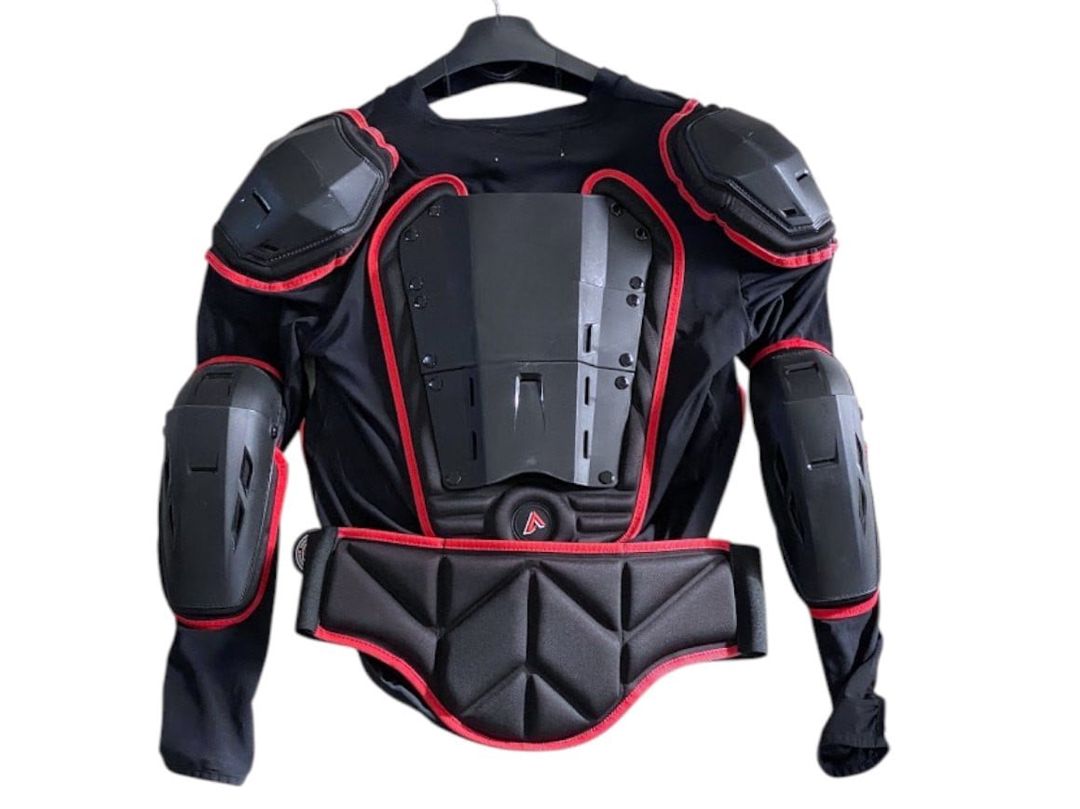 Motosikl üçün qoruyucu geyim Ataki MTR_00040, qara/qırmızı — Mallar, Bakı (2)