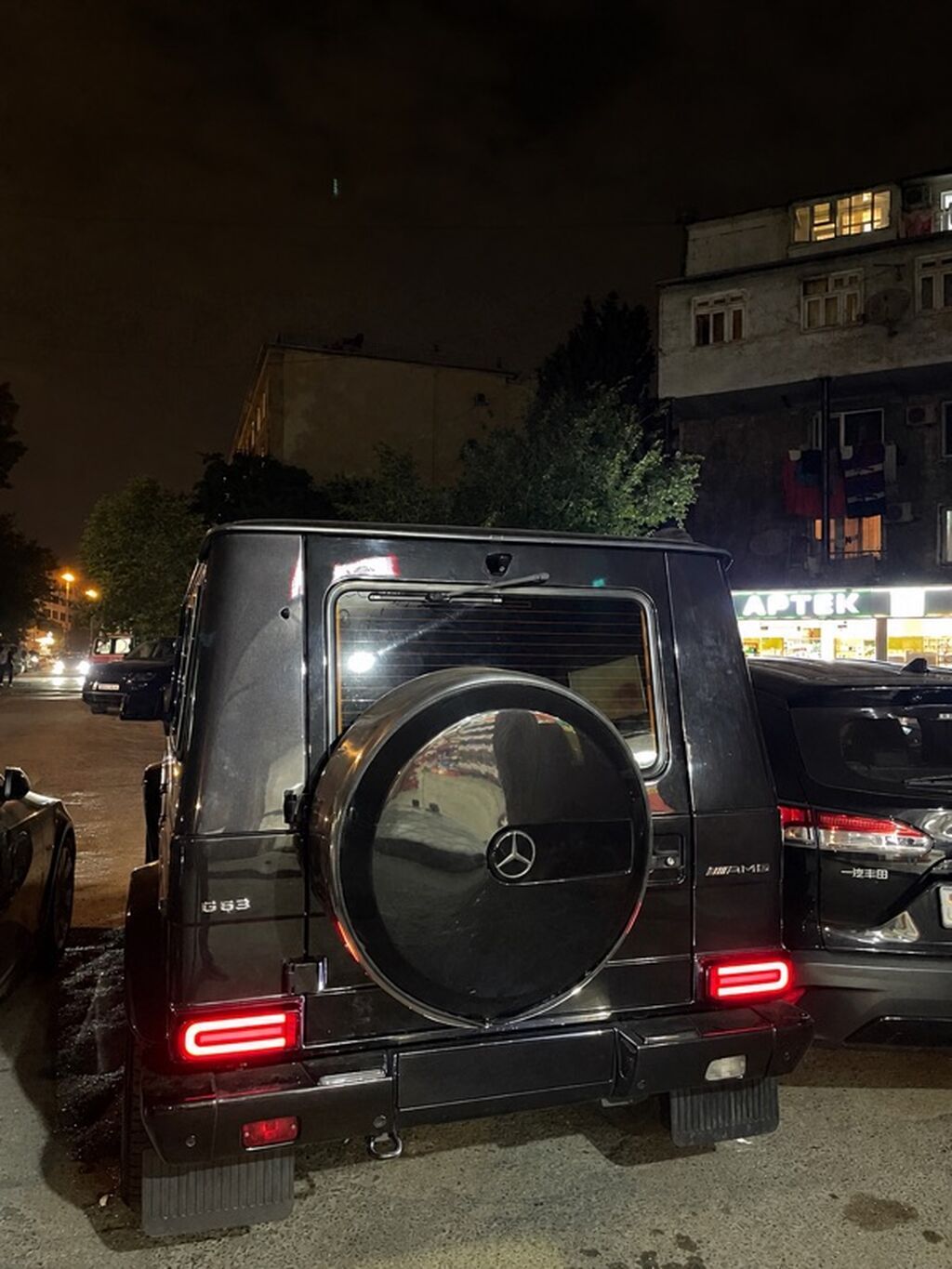 Məhsul: Mercedes-Benz G-Class üçün arxa LED stop fənərləri (cüt) — Avtomobil işığı, Bakı (2)