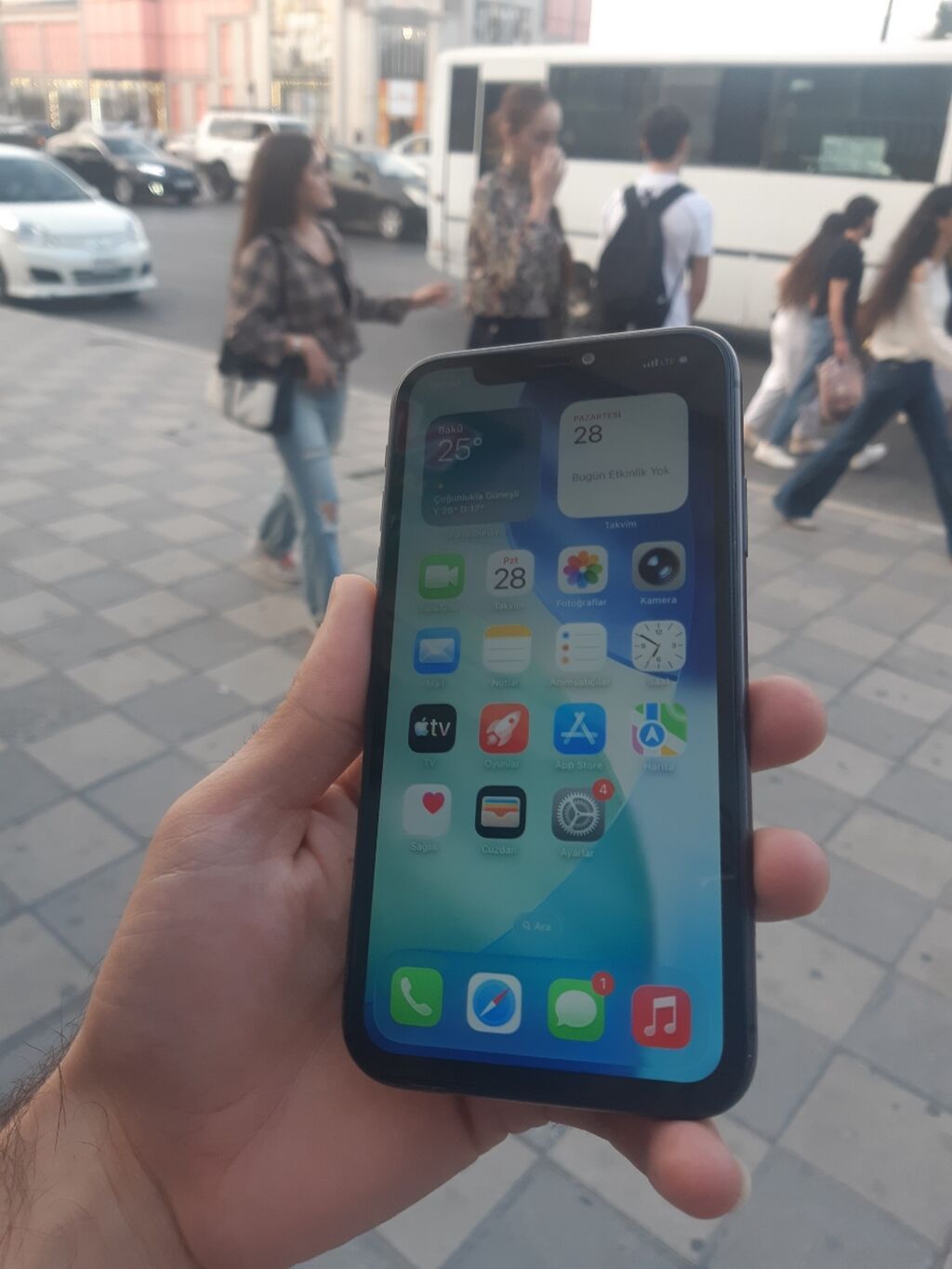 IPhone 11, 64 GB, Qara, Face ID — Apple iPhone, Sumqayıt (2)