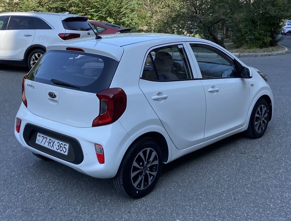 Kia Morning: 1 l 2018 il Hetçbek 77-RX-365 — Avtomobillər, Bakı (6)