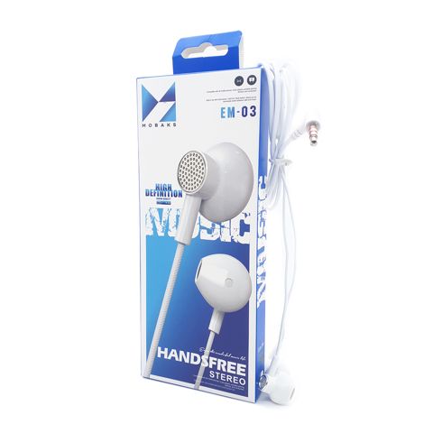 Simli Qulaqlıq Mobaks EM-03 White — Bakı