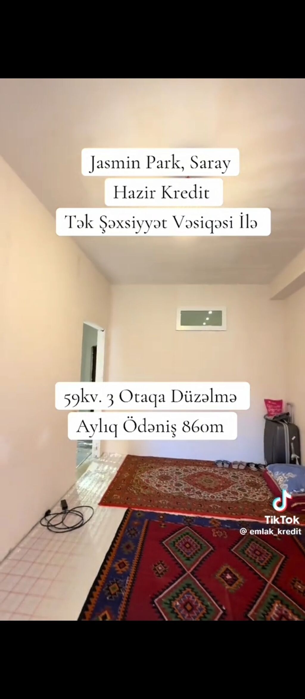 Jasmin Park, Saray yaşayış kompleksi – hazır kreditlə, tək şəxsiyyət — Mənzil, Saray (4)