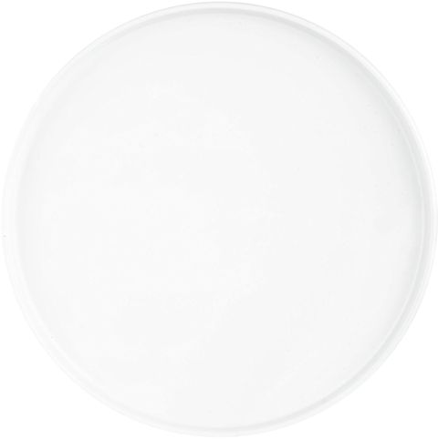 Boşqab Ardesto Trento AR2926TW, keramika, ağ, 26.5 sm — Bakı