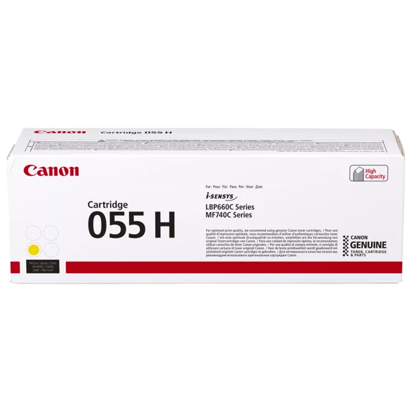 Canon Cartridge 055H Yellow — Mallar, Bakı