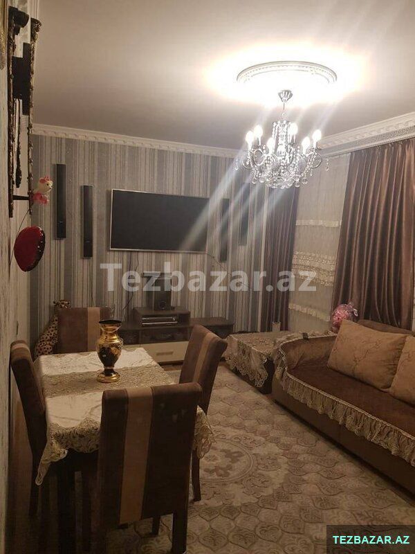 Satılır 3 otaqlı köhnə tikili 60 m², Bakıxanov q — Mənzil, Bakı