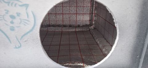 İzolyasiyalı pişik evi - Material: metal konstruksiya, üstü yağışdan — Bakı