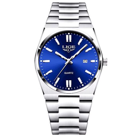 Qol saatı Lige LG153SB Silver/Blue — Bakı