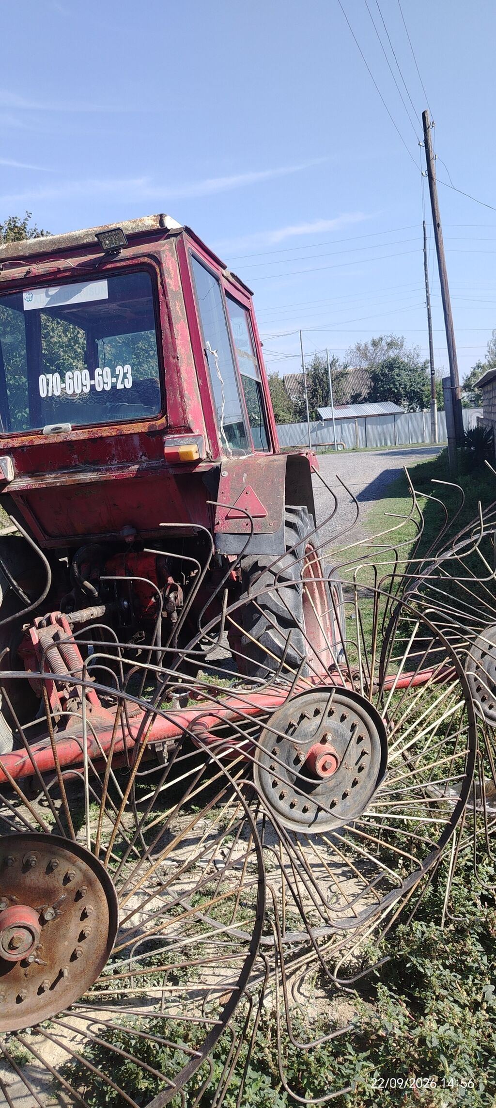 Traktor Belarus (MTZ) 25, 1989 il, 25 at gücü, motor 1.3 l, İşlənmiş — Traktorlar, Zaqatala (4)