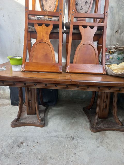 Klassik üslubda yemək və qonaq otağı mebel dəsti 2 kreslo 1 divan — Xırdalan