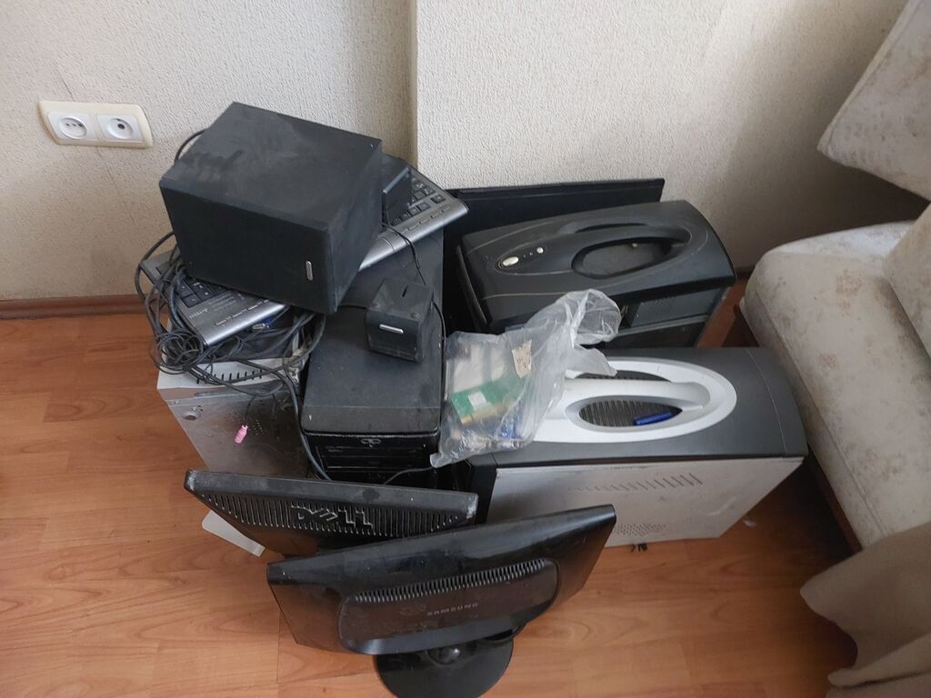 Kompüter və ofis avadanlıqları dəsti – qarışıq lot cox köhnediler — Digər, Bakı