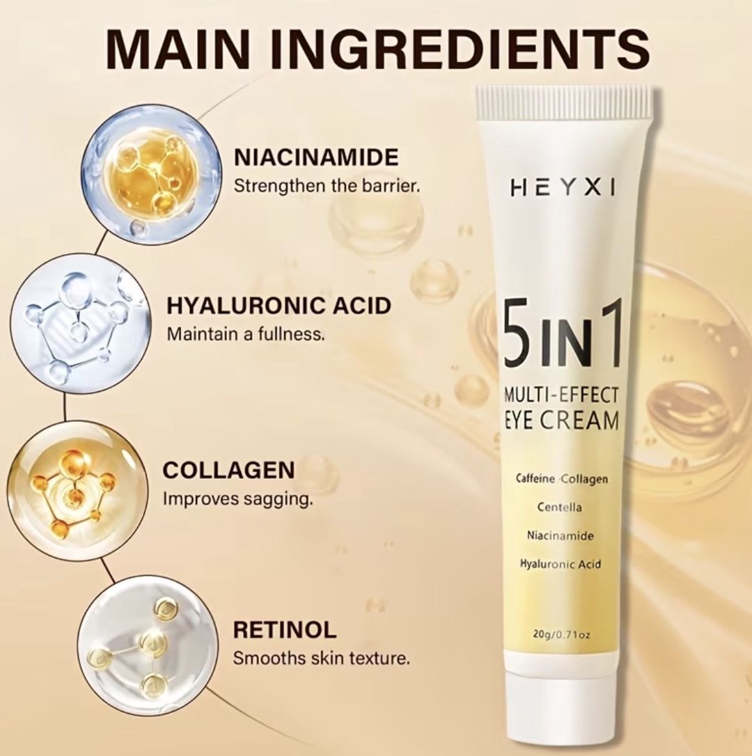 Göz ətrafı dərisi üçün krem No Brand 5in1 Multi-Effect, 20 ml — Mallar, Bakı