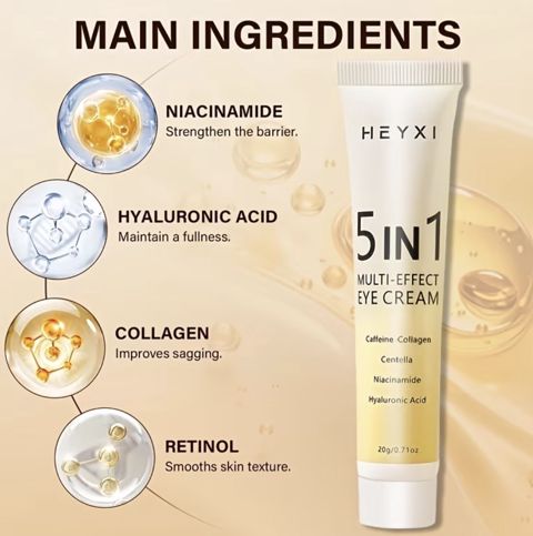 Göz ətrafı dərisi üçün krem No Brand 5in1 Multi-Effect, 20 ml — Bakı