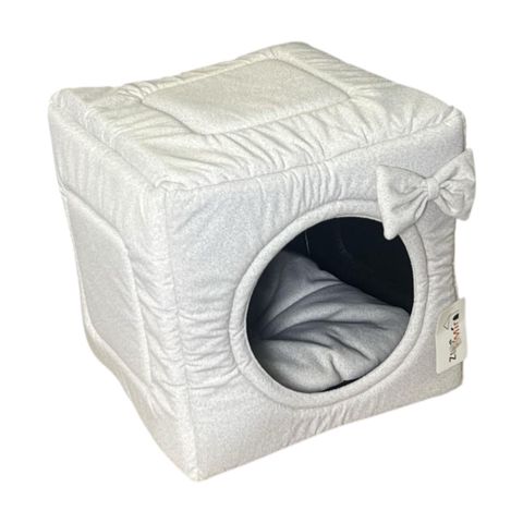 Evcik Zoomir Transformer, xırda cinsli itlər və pişiklər üçün, 38х38х38 sm, açıq boz — Bakı