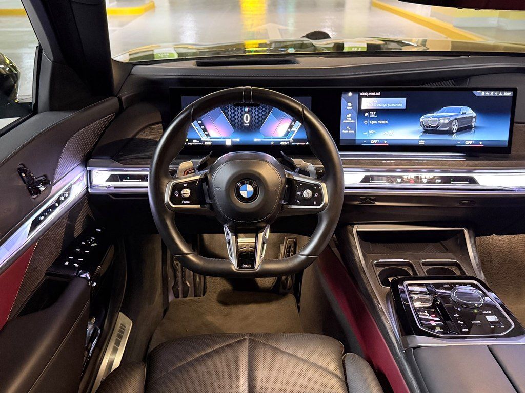 BMW 740, 3.0 L, 2022 il, 29 000 km — Avtomobillər, Bakı (12)