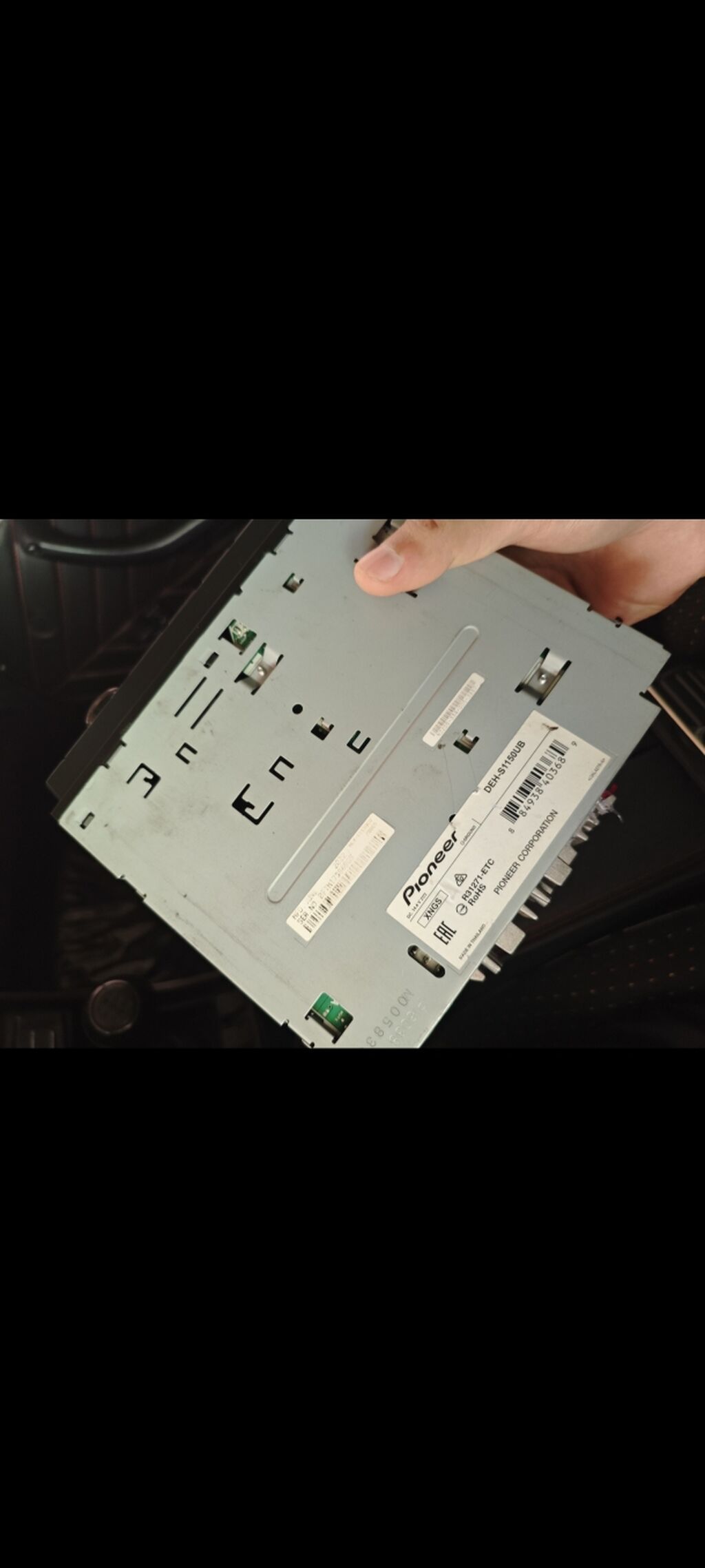 Təmirdə olmuyub tam işləkdi 1150Ub Pioneer DEH‑S1150UB avtomobil — Avtomobil akustikası, Ucar (2)