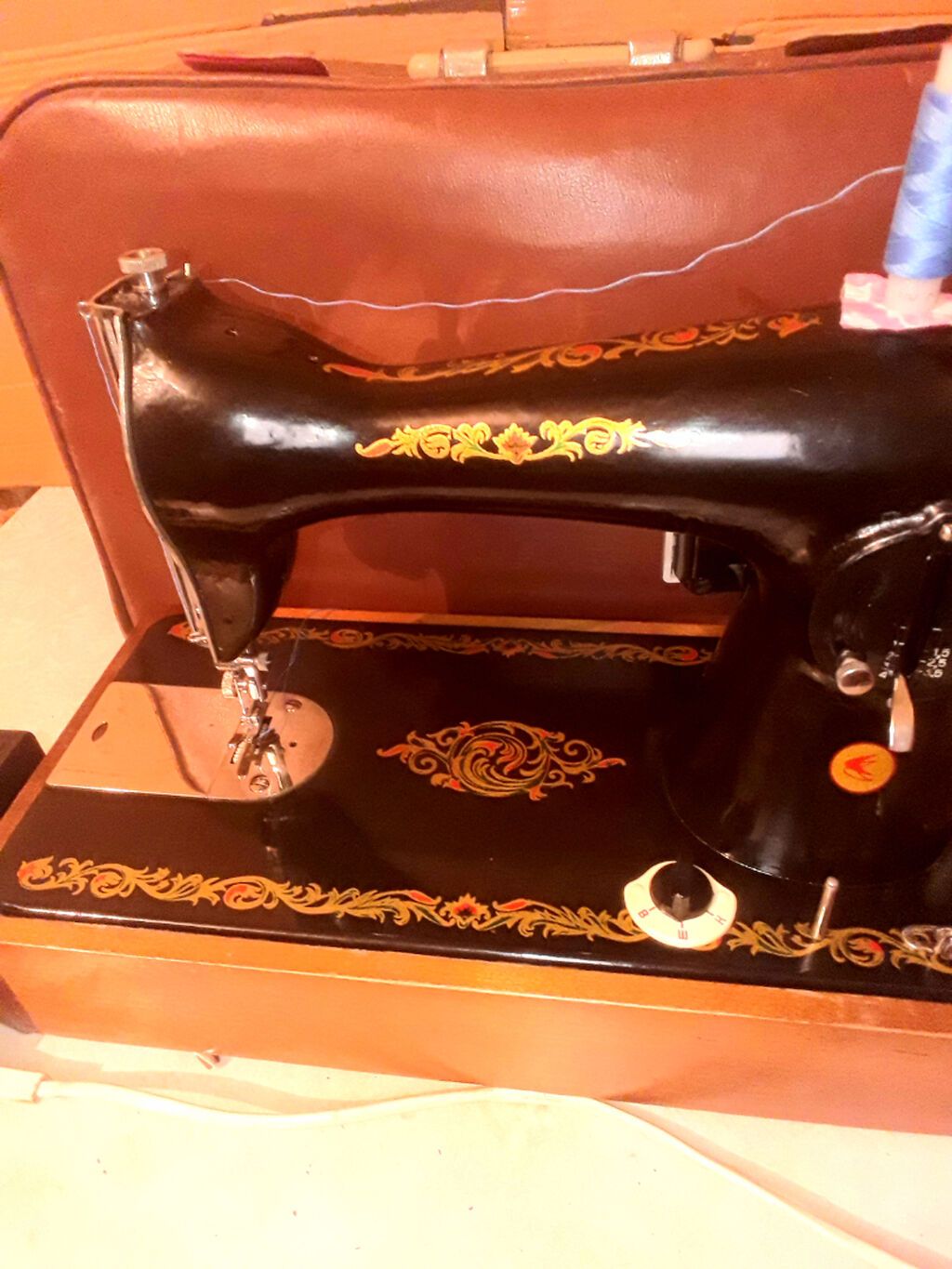 Təzə elektrik tikiş maşını PMZ-2M satılır. Düz tikiş.SSRİ 80ci — Tikiş və işəmə maşınları, Bakı (8)