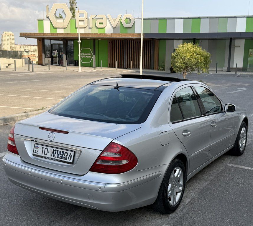 Mercedes E 240, 2.6 L, 2003 il, 266 000 km — Avtomobillər, Bakı (8)
