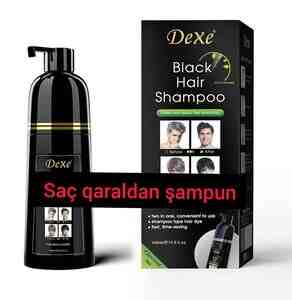 Saç qaraldan şampun Dexe — Bakı