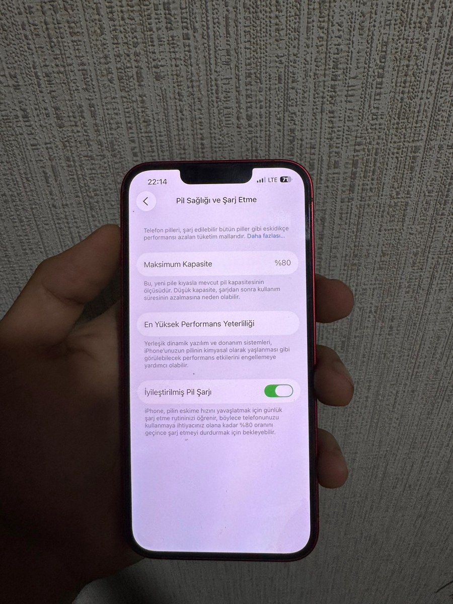 Apple iPhone 14 Red 128GB/6GB — Smartfonlar, Bakı (4)