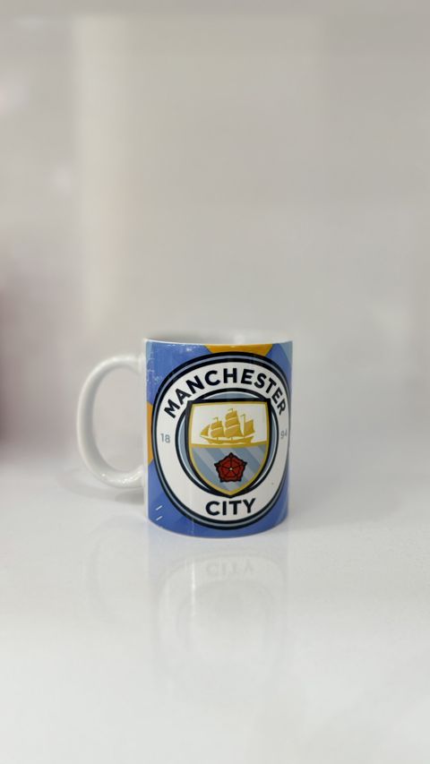 Fincan Manchester City, keramika, rəngbərəng, 350 ml — Bakı