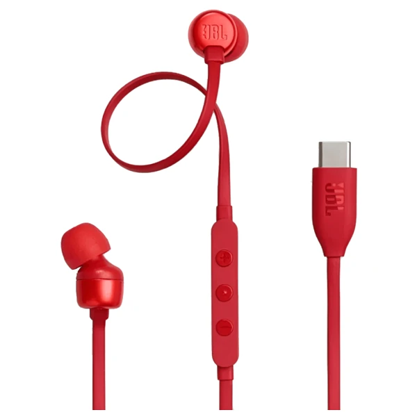 JBL Tune 310C Usb-c Red Headphones JBLT310CRED — Bakı