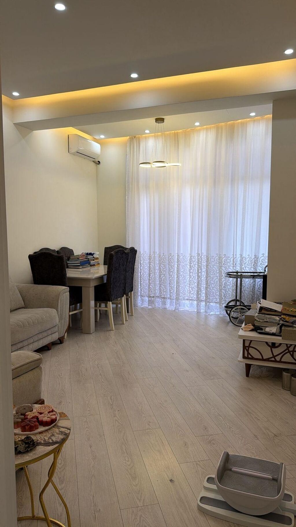 Yasamal, 3 otaqlı, Yeni tikili, m. İnşaatçılar, 82 kv. m — Mənzil, Bakı (3)