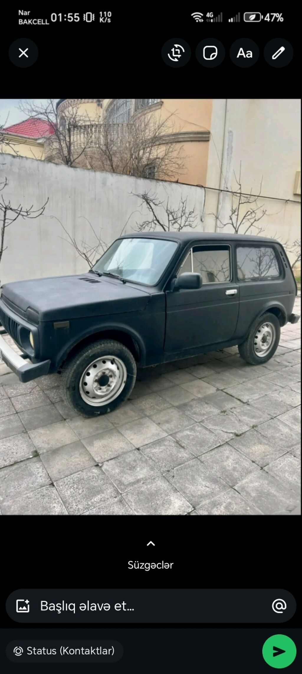 Model: Lada Niva (VAZ 2121) Kuzov: 3 qapılı, kompakt off-road SUV — Avtomobillər, Digah (3)