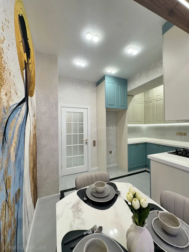 Satılır 2 otaqlı Mənzil Yeni tikili 84 m² Bakı, Xətai r., Həzi Aslanov m — Mənzil, Bakı (8)
