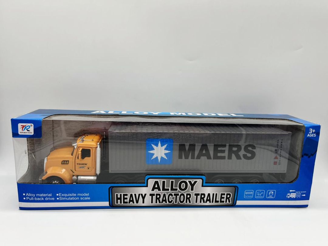 Oyuncaq Maers Alloy Heavy Tractor Trailer, plastik — Mallar, Bakı