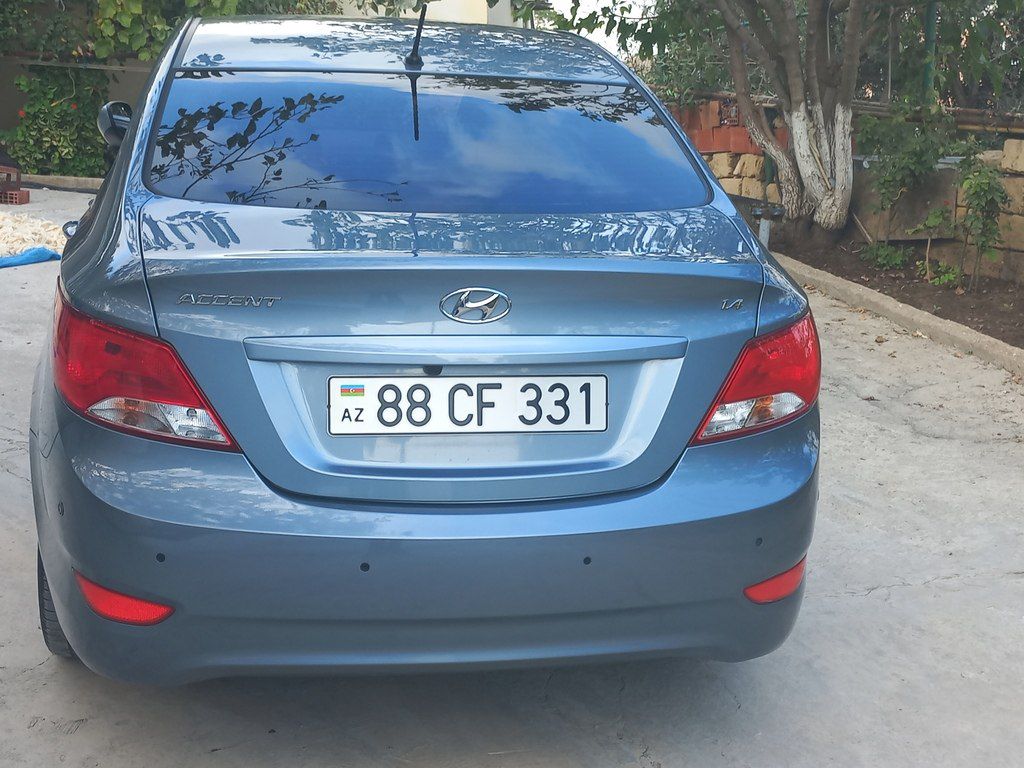 Hyundai Accent, 1.4 L, 2017 il, 70 000 km 88-CF-331 — Avtomobillər, Bakı (2)