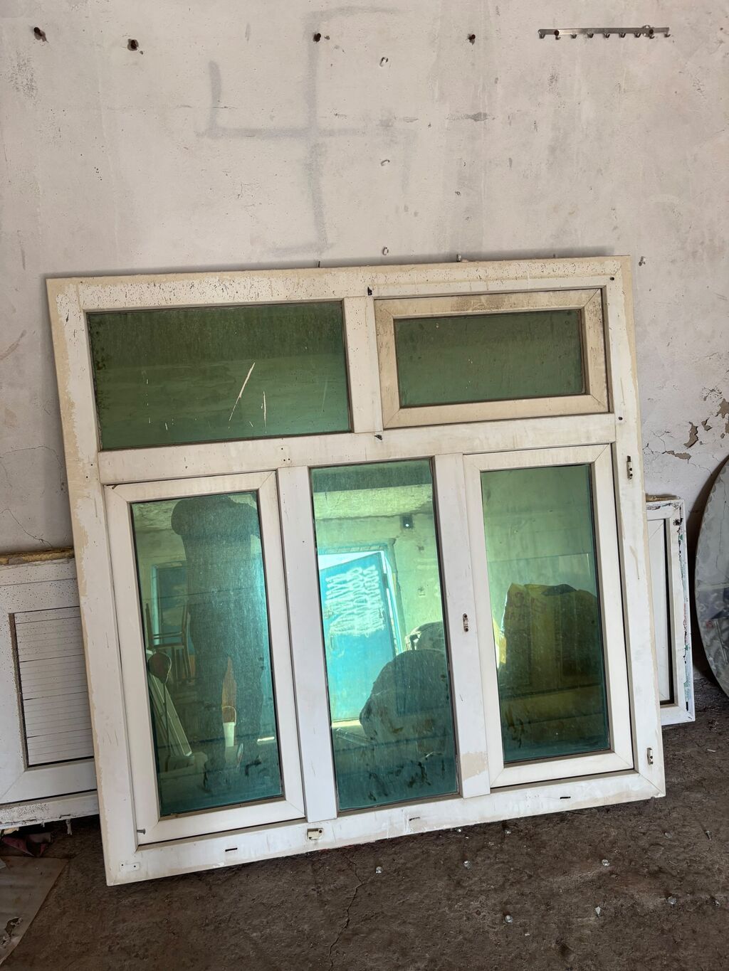 PVC pəncərə bloku - Material: ağ rəngli PVC profil - Konstruksiya — Pəncərələr, qapılar, balkonlar, Sumqayıt
