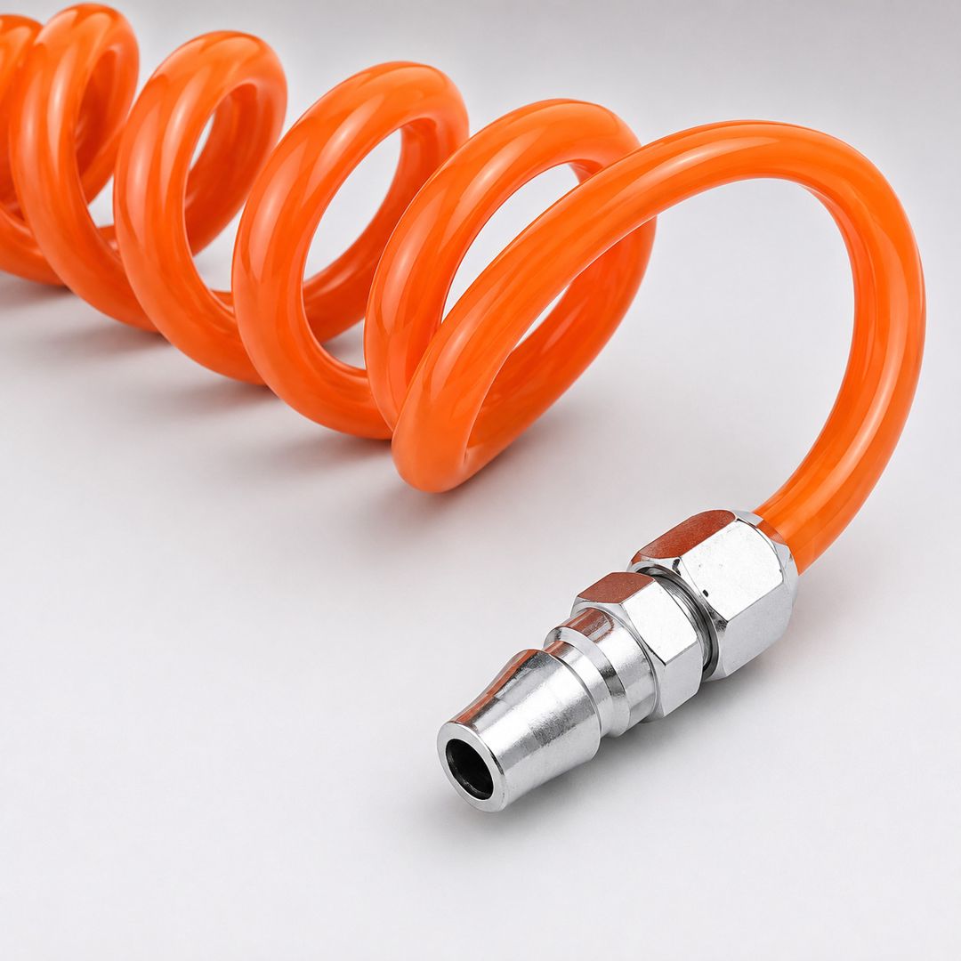 Kompressor üçün spiralvari hava şlanqı, plastik, 5 m — Mallar, Bakı (2)