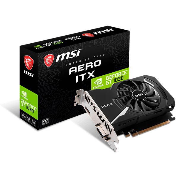 Msı GeForce gt 1030 aero ıtx 2GD4 oc 2GB — Mallar, Bakı