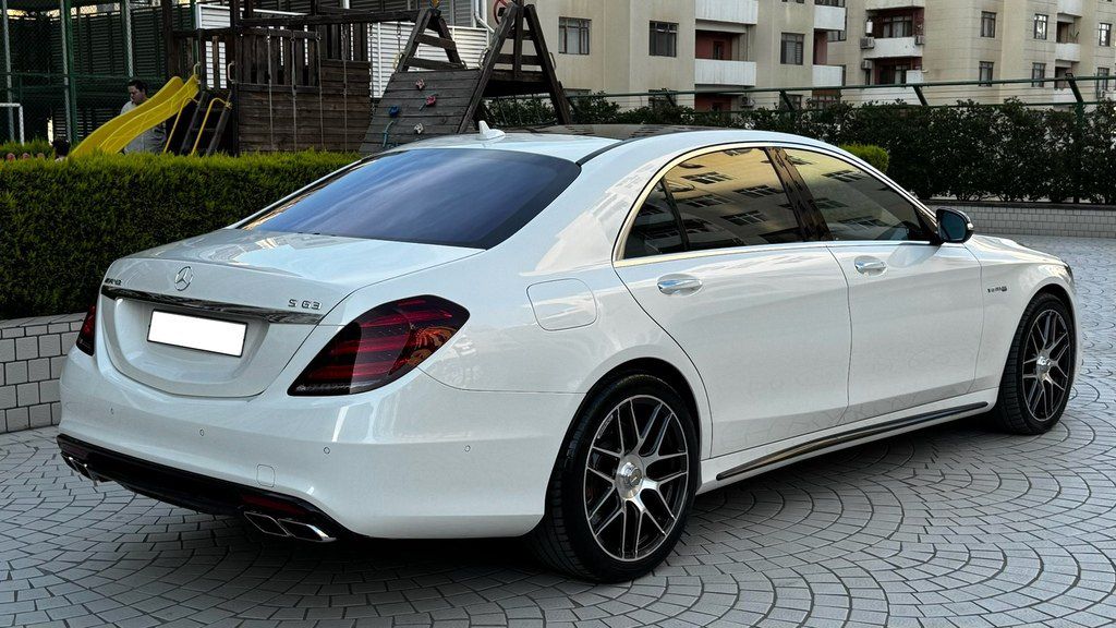 Mercedes S 63 AMG 4MATIC, 5.5 L, 2015 il, 70 000 km — Avtomobillər, Bakı (5)