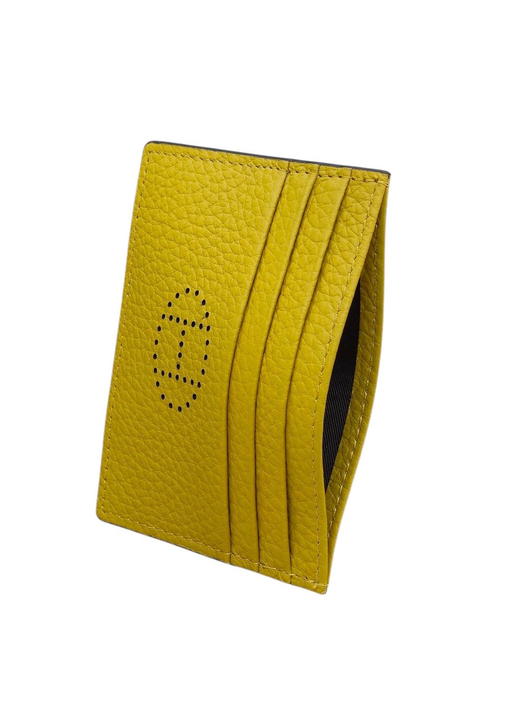 Vizit, kredit kartlar üçün qab dəri unisex, mavi - TheBest_Cardholder_602_Yellow — Mallar, Bakı (2)