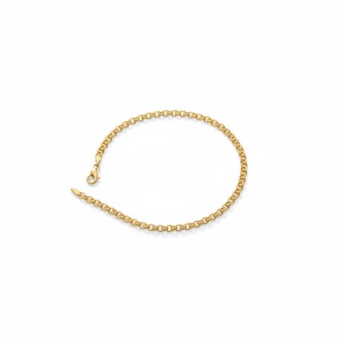 Qolbaq unisex Azgold 10342, qızıl 585 əyar — Bakı